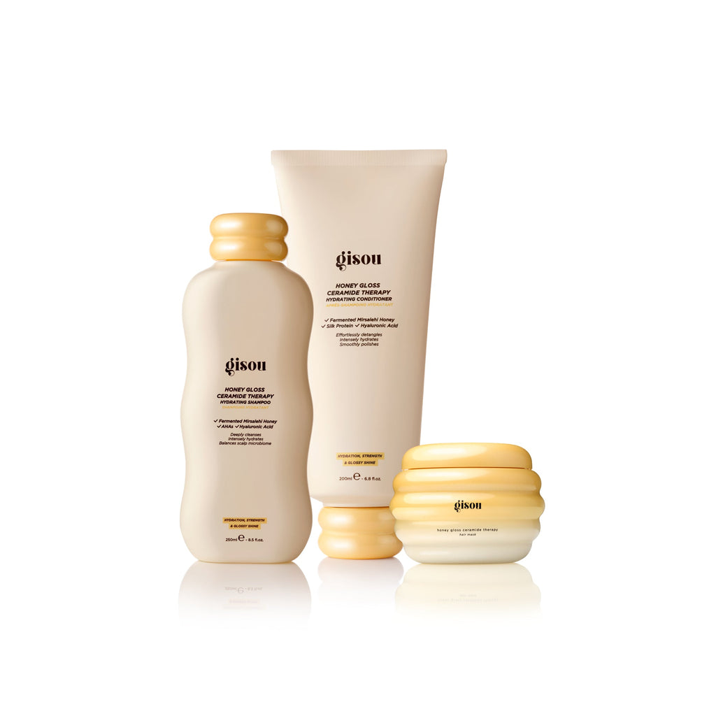Honey Gloss Hair Wash Trio