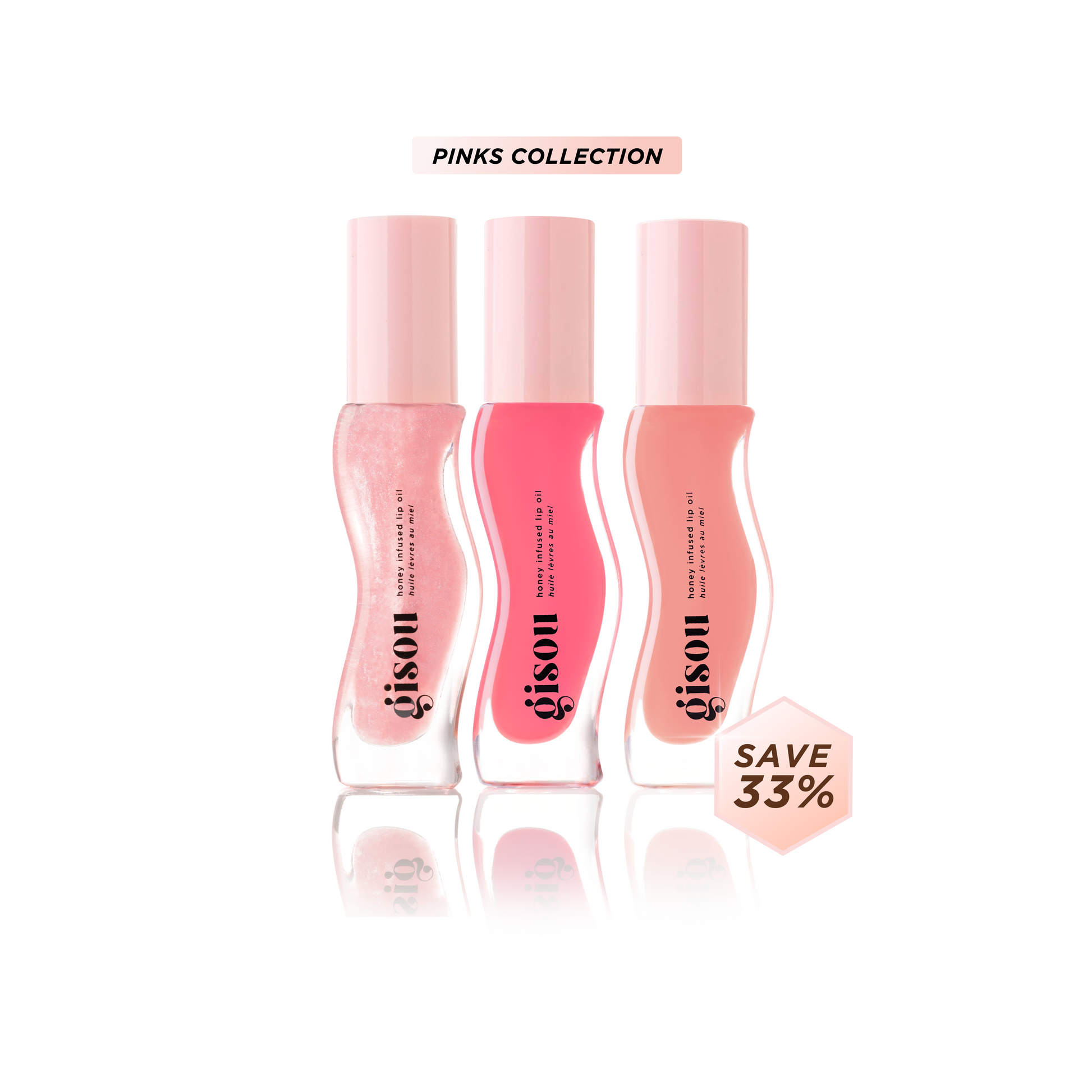 HONEY INFUSED LIP OIL Pinks