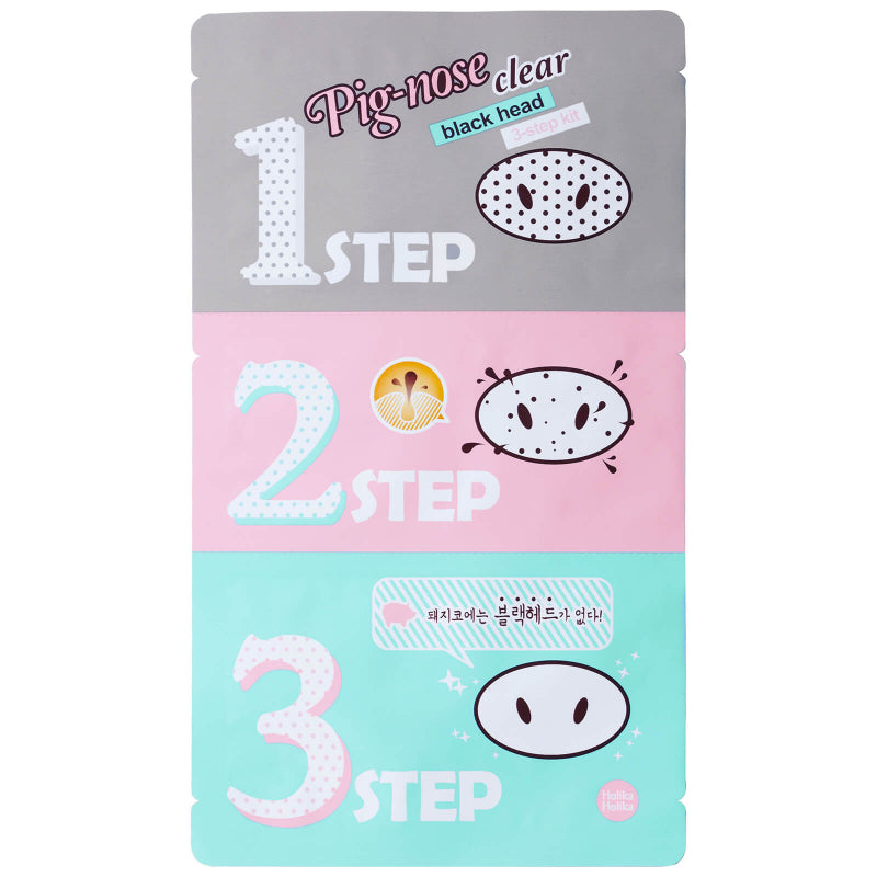 Holika Holika Pig Nose Clear Black Head 3 Step Kit
