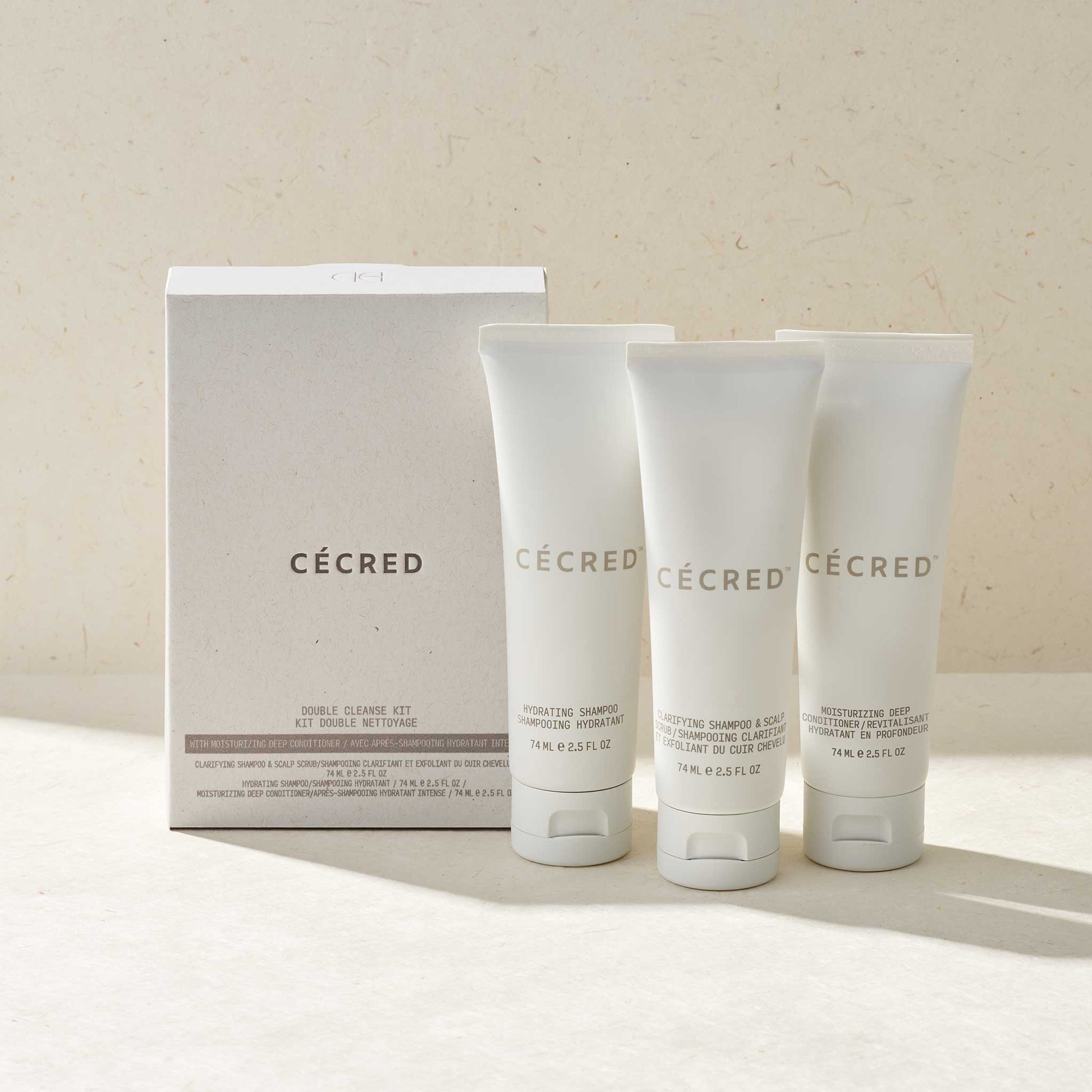 Double Cleanse Kit with Moisturizing Deep Conditioner
