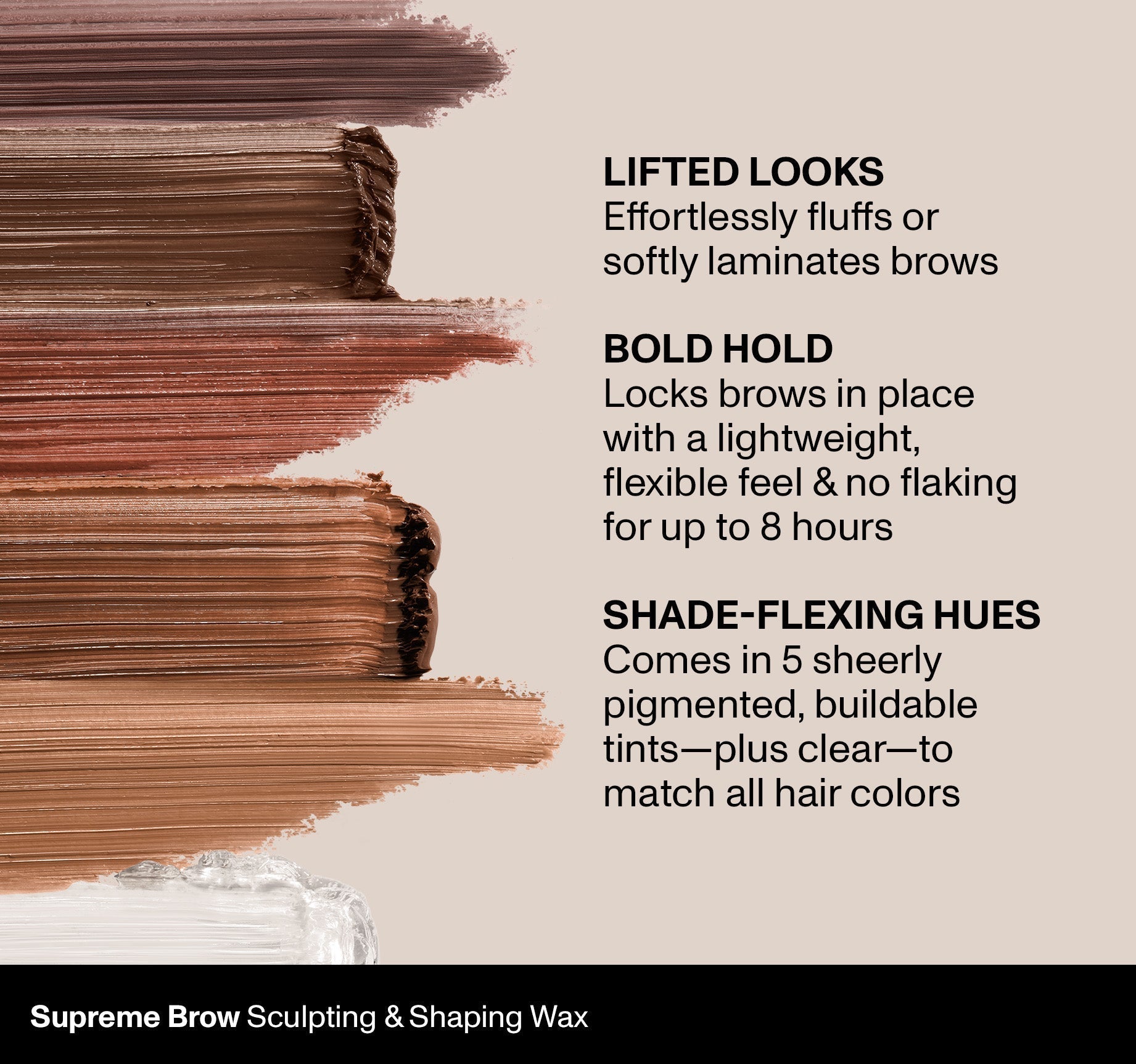 Supreme Brow Sculpting And Shaping Wax
