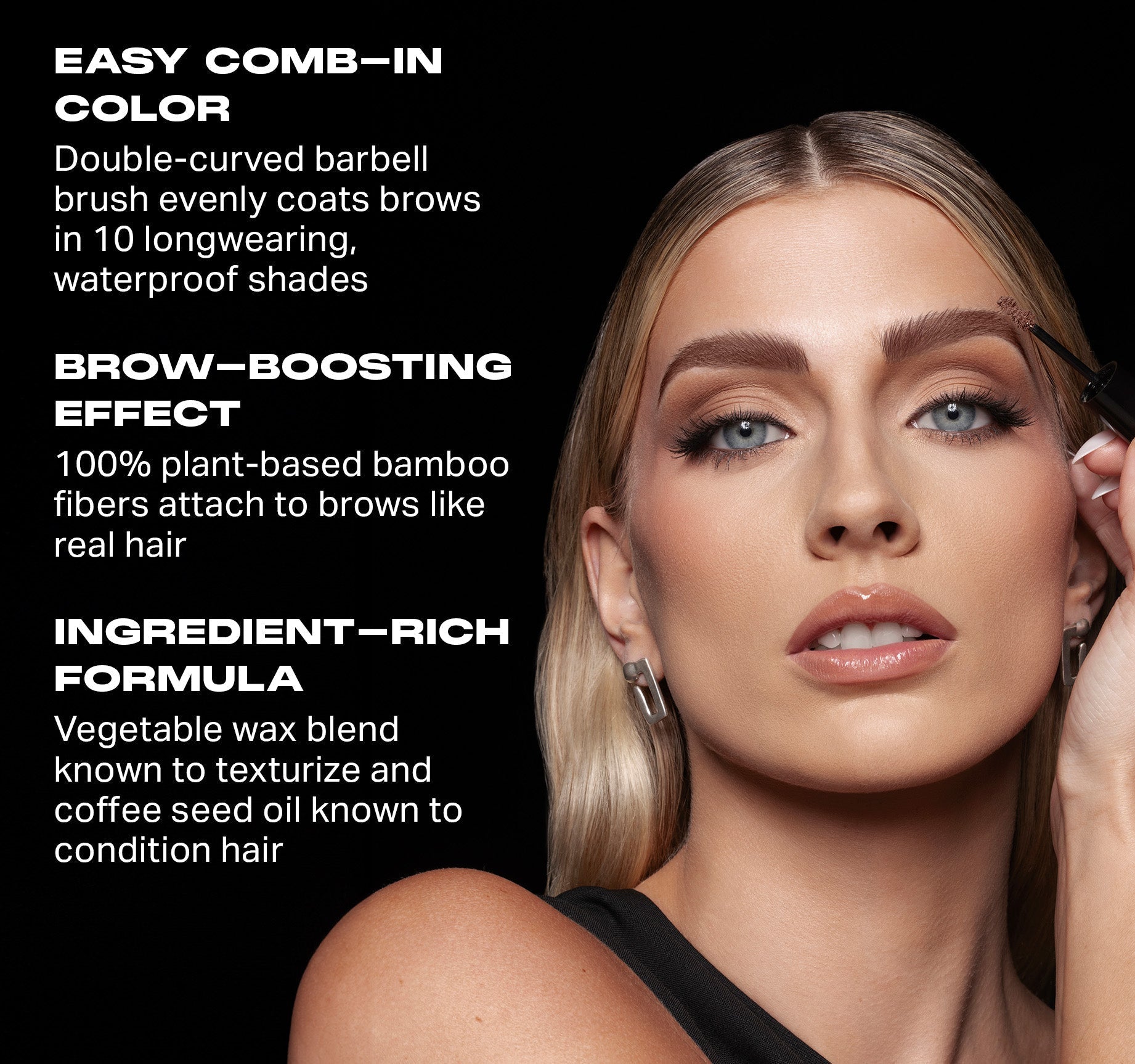 Brow Tease Fiber-Infused Volumizing Mousse