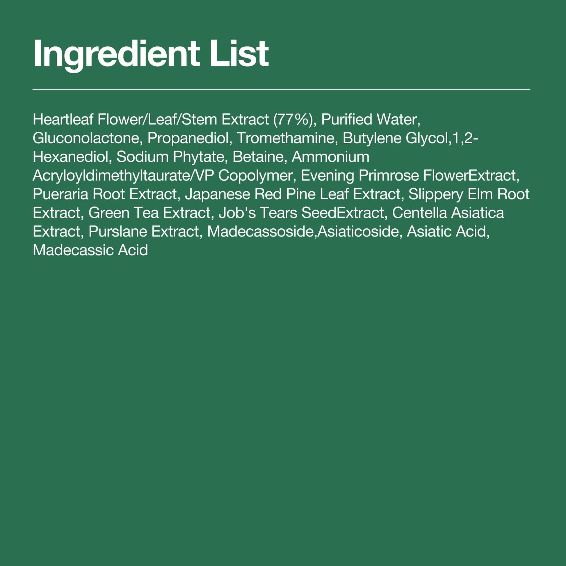 Heartleaf 77 Clear Pad