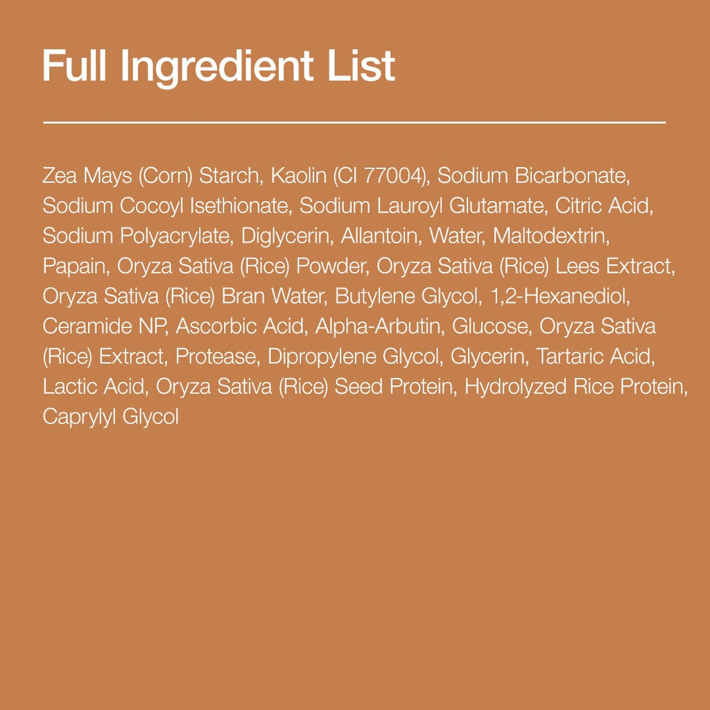 Rice Enzyme Brightening Cleansing Powder