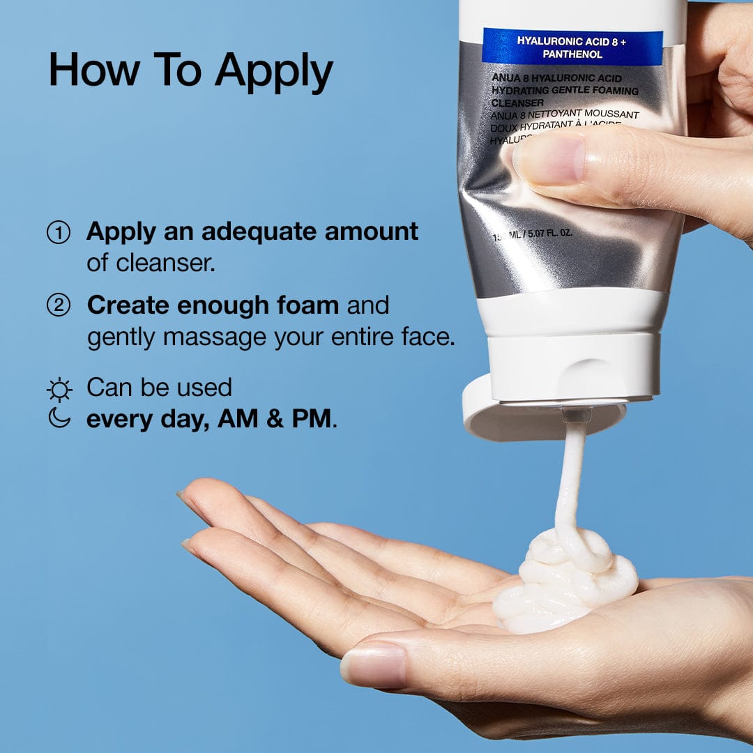 8 Hyaluronic Acid Hydrating Gentle Foaming Cleanser