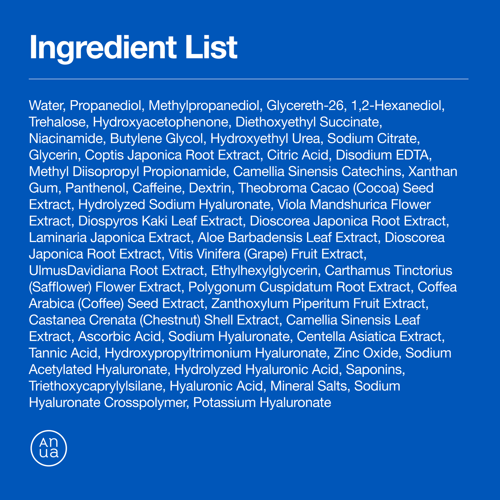 8 Hyaluronic Acid Catechin Calming Pad