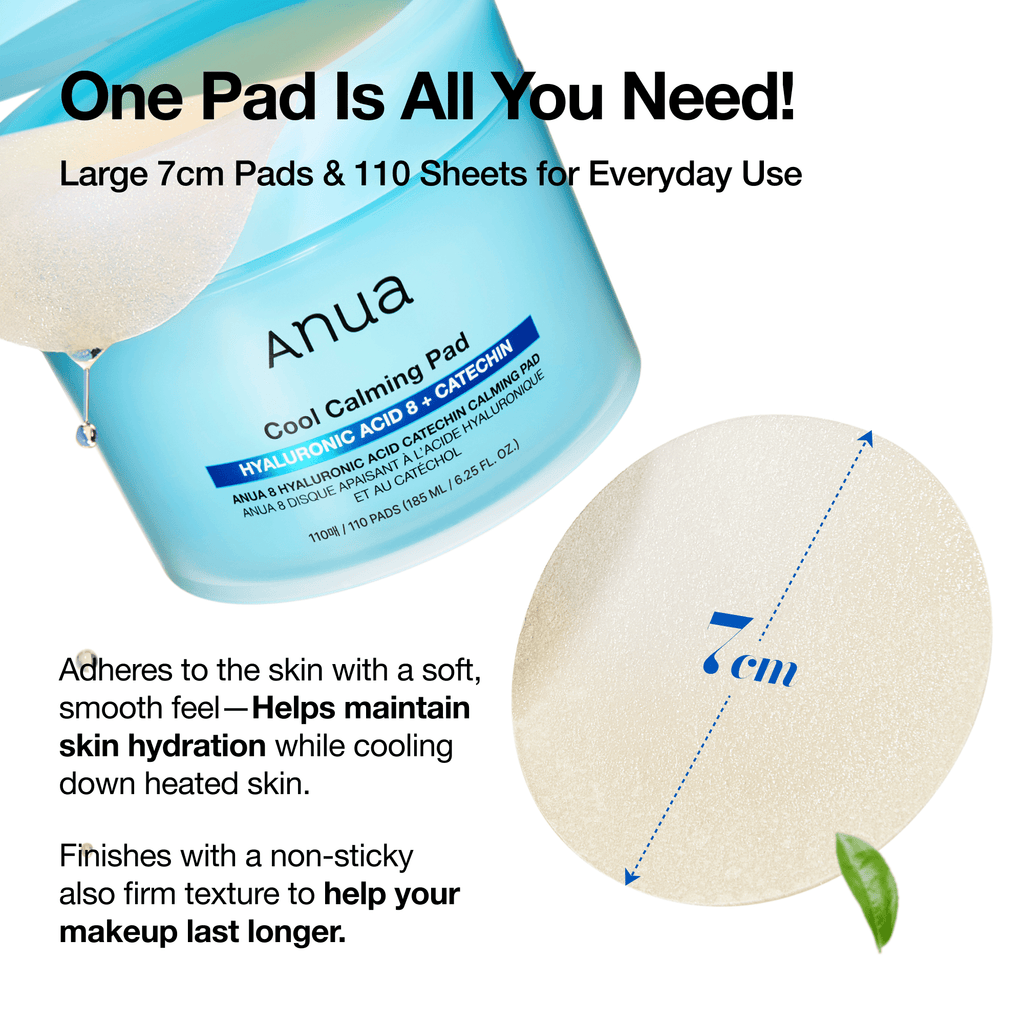 8 Hyaluronic Acid Catechin Calming Pad
