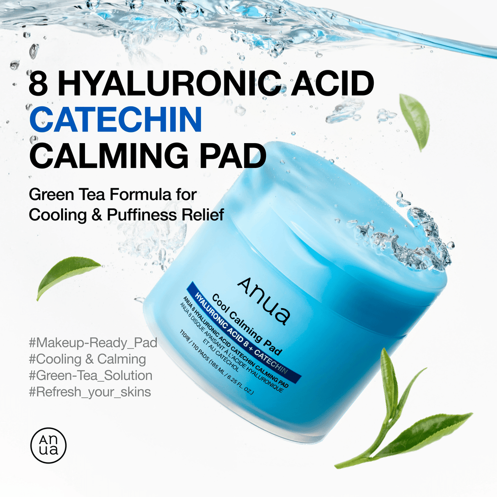8 Hyaluronic Acid Catechin Calming Pad