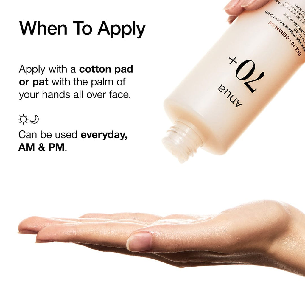 Rice 70 Glow Milky Toner