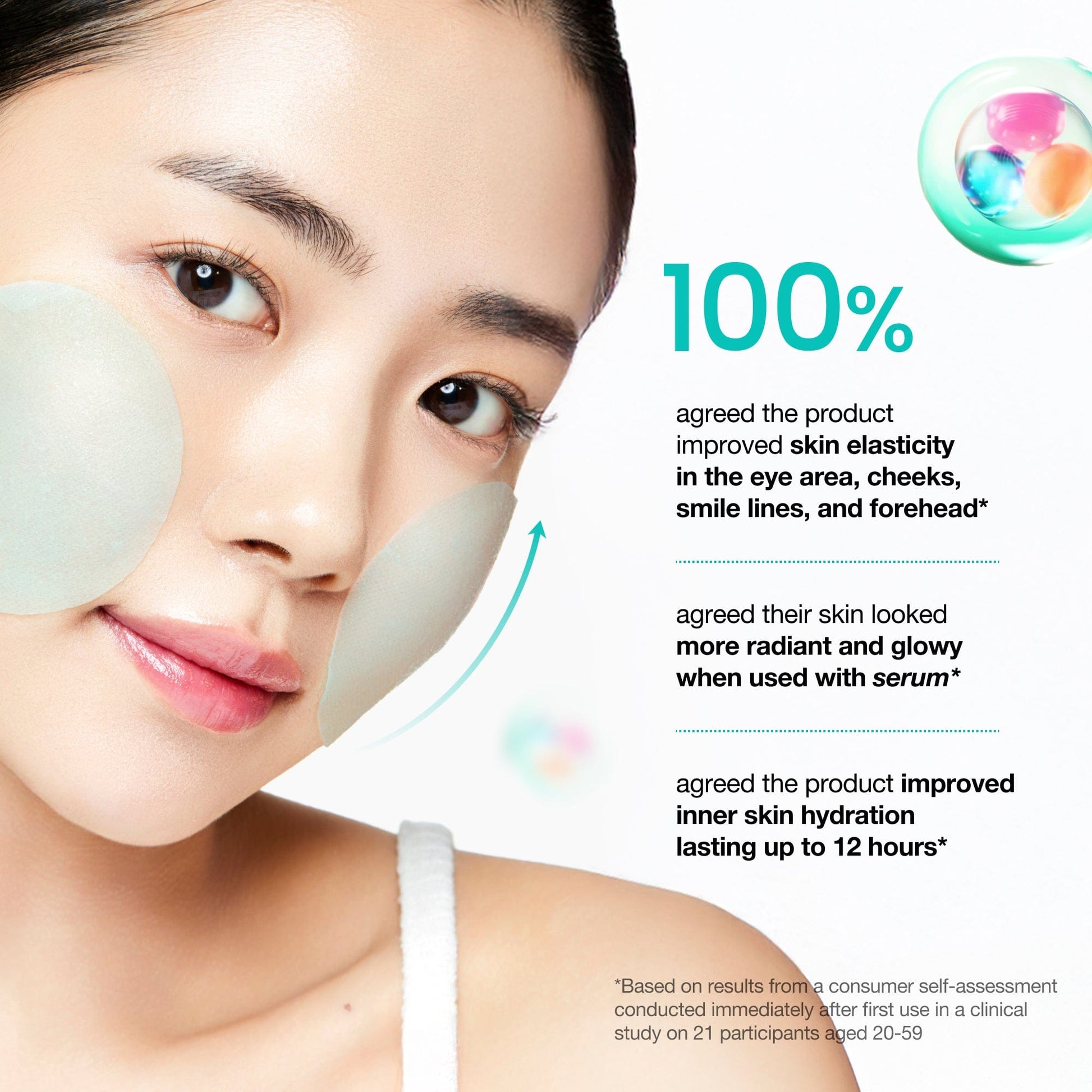 PDRN 100 Hyaluronic Acid Glow Pad