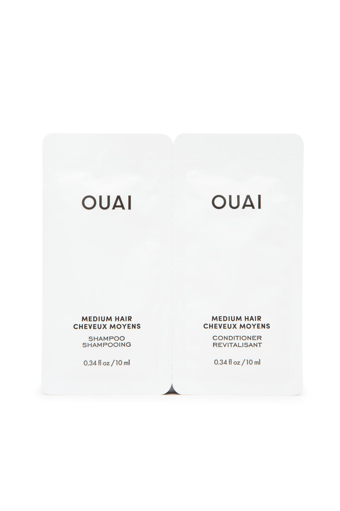 Medium Hair Shampoo & Conditioner Packette